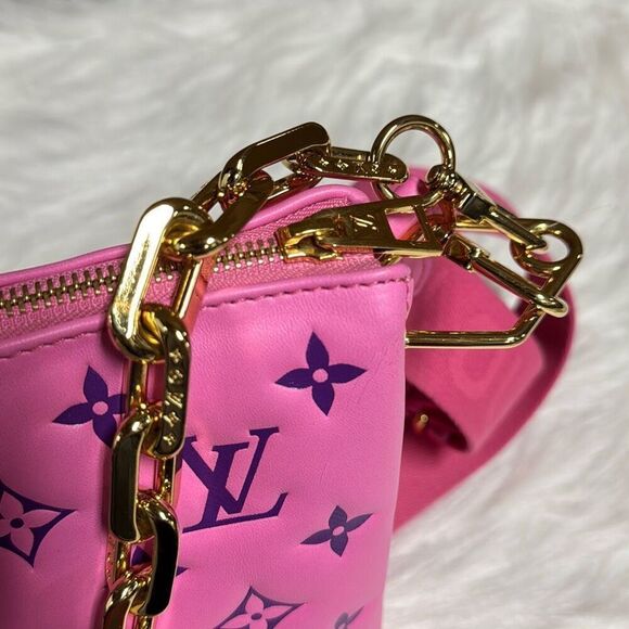 Louis Vuitton Authentic Pink Coussin PM Bag - Picture 12 of 12